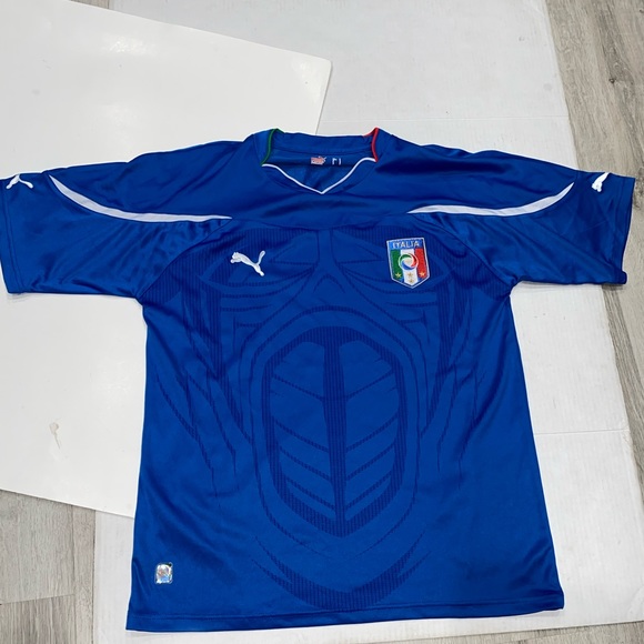 Puma | Shirts | Italian National Soccer Home Jersey | Poshmark